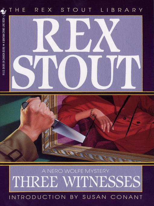 Title details for Three Witnesses by Rex Stout - Wait list